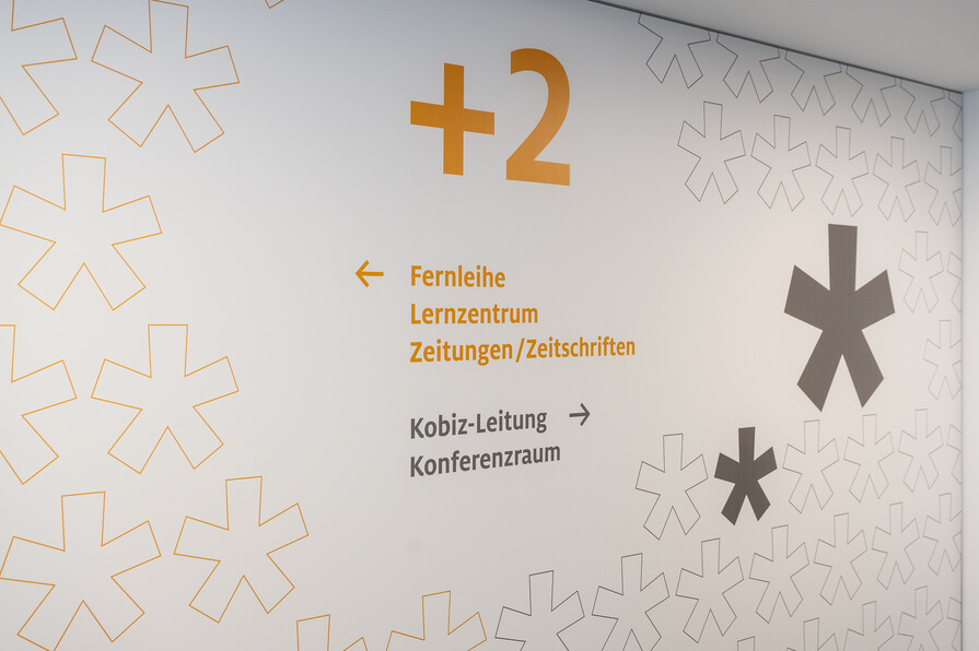 Kobiz Remscheid Leitsystem Signaletik