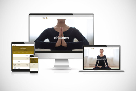 Design Beispiel Raum für Yoga der Agentur Federmann und Kampcyzk design