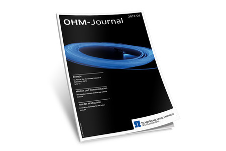 Design Beispiel OHM-Journal der Agentur Federmann und Kampcyzk design