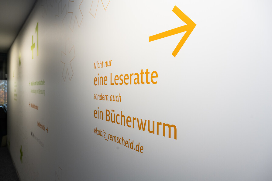 Kobiz Remscheid Leitsystem Signaletik